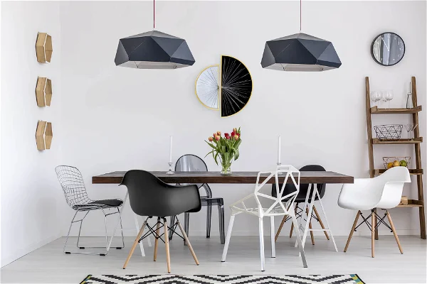 Metalen muurkunstwerk Tussen Maan en Zon