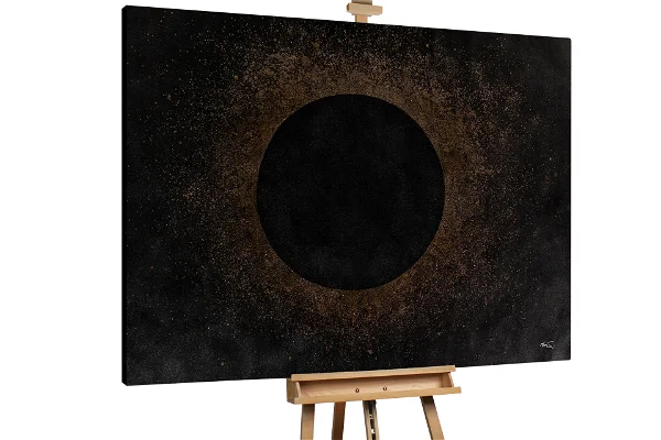XXL Olieverfschilderijen Totale Eclips