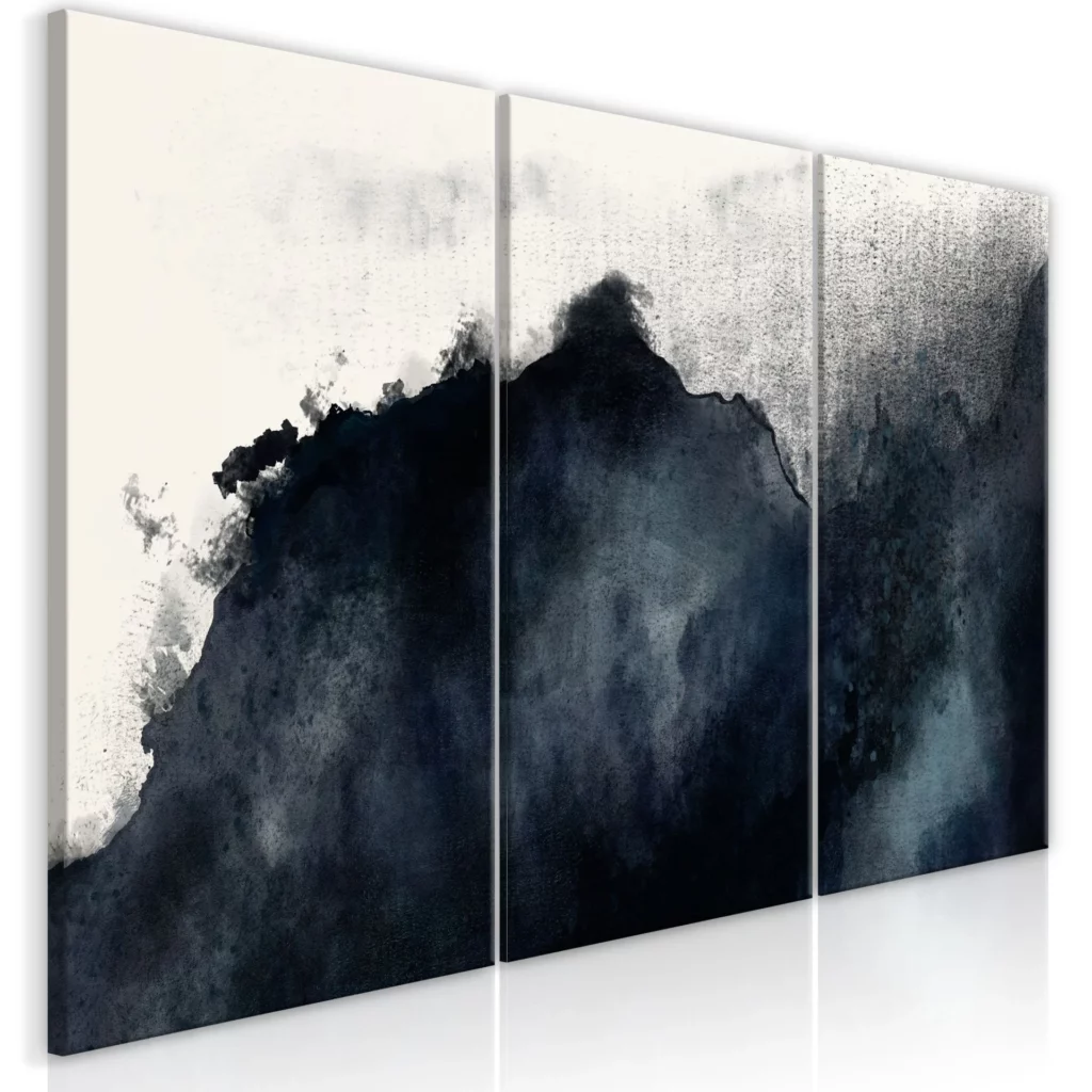 acryl schilderen het donkerste uur