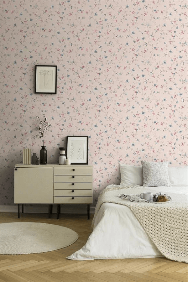 Slaapkamer behang 'Spring Stories