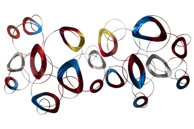 Metalen wanddecoratie 'Less than Perfect'