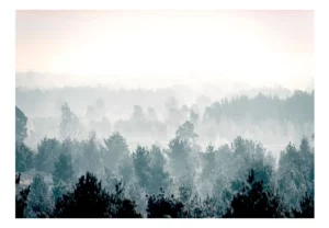 Zelfklevend behang 'Winter Forest'