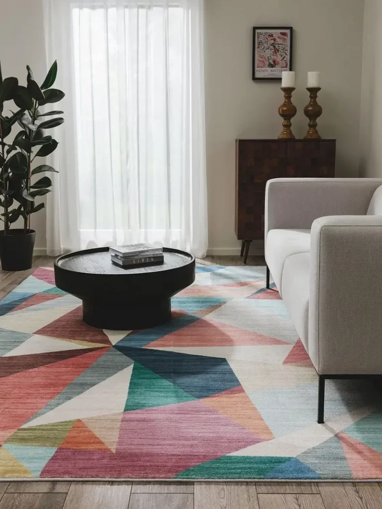 Tapijt 'Mara Multicolour/Pink'