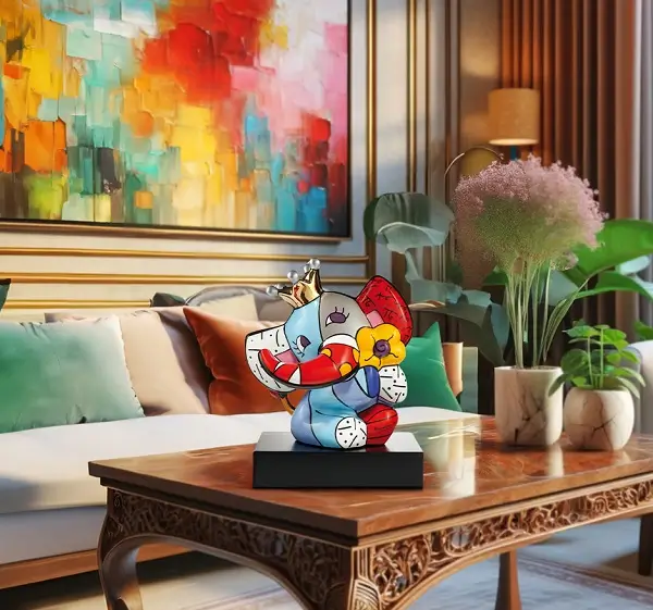 Porseleinen figuur 'Flower of Friendship'