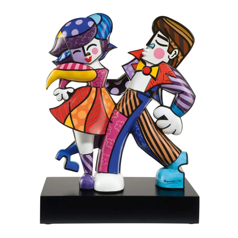 Porseleinen figuur 'Swing it!'