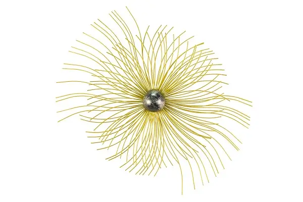Metalen wanddecoratie 'Weightless'