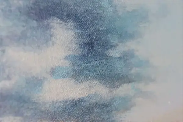 painting on canvas acrylic beige pastel modern art