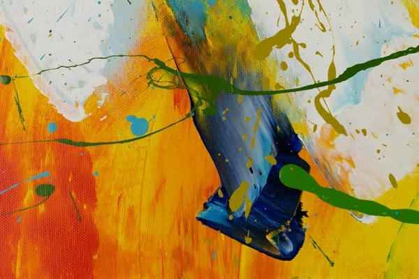 Hand-painted painting 'Bright Future'2