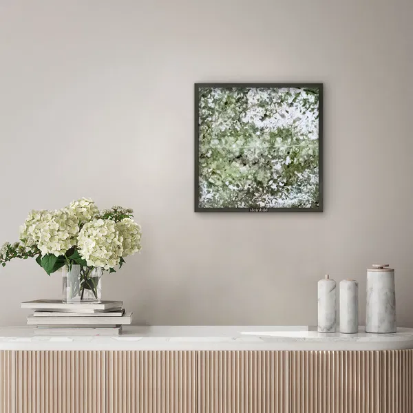 Framed Marble Artworks 'Essential Line Robinia'